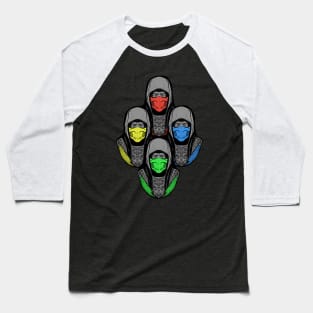 Four Ninjas II Baseball T-Shirt